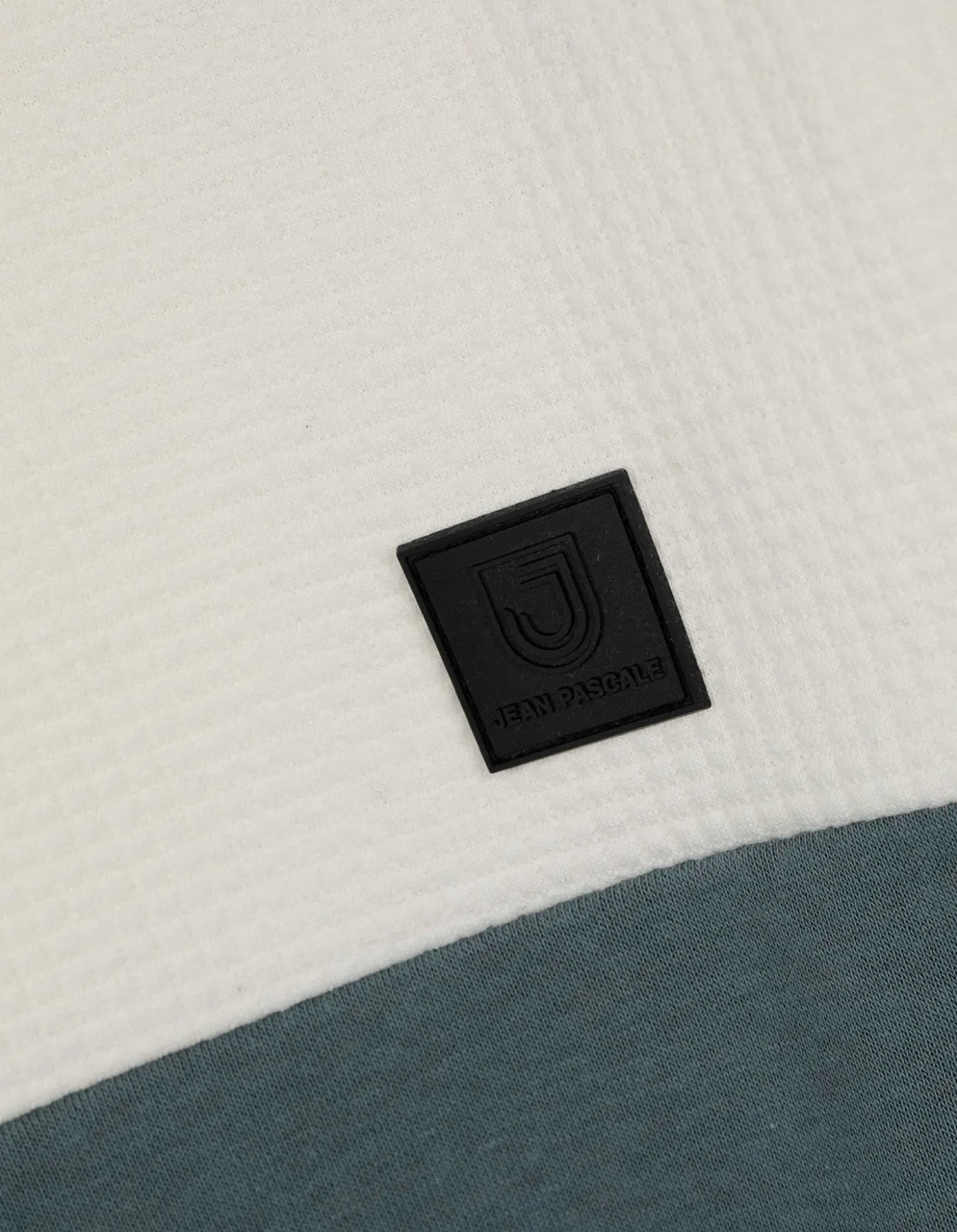 Sweatshirt - Color-Blocking - türkis