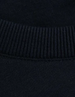 Sweatshirt - einfarbig - dunkelblau