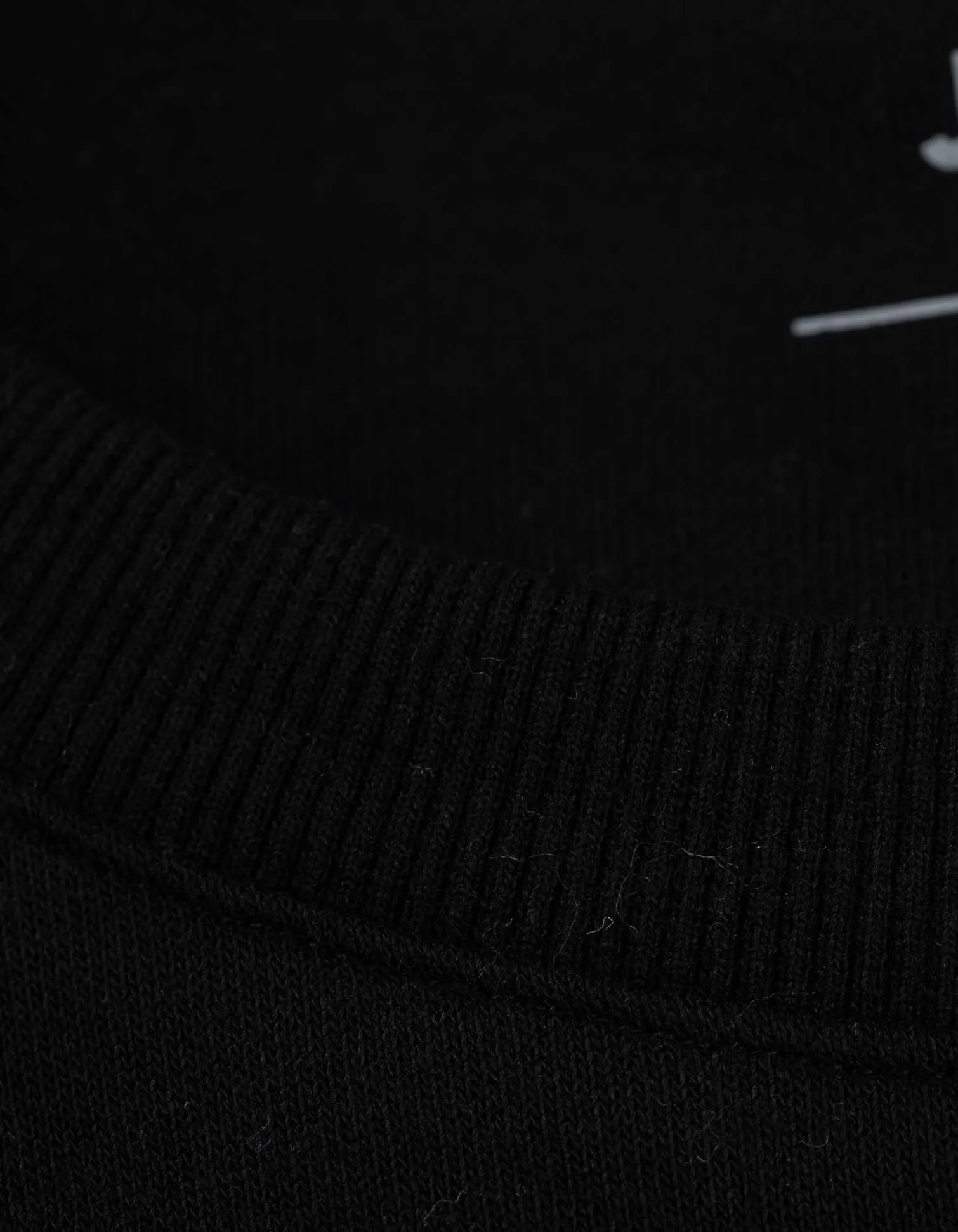 Sweatshirt - einfarbig - schwarz