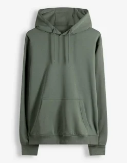Sweatshirt - Kapuze - dunkelgrün