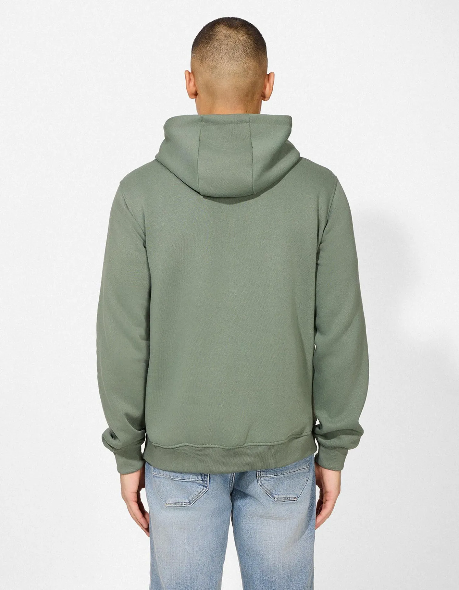 Sweatshirt - Kapuze - dunkelgrün