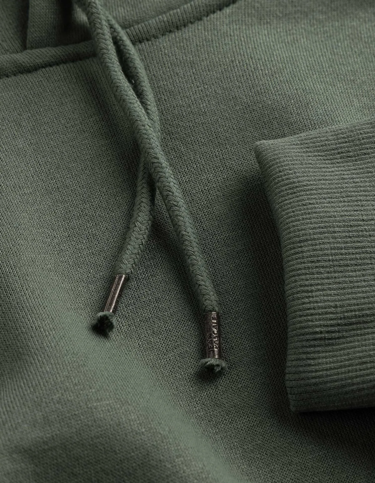 Sweatshirt - Kapuze - dunkelgrün