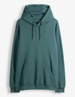 Sweatshirt - Kapuze - dunkelgrün