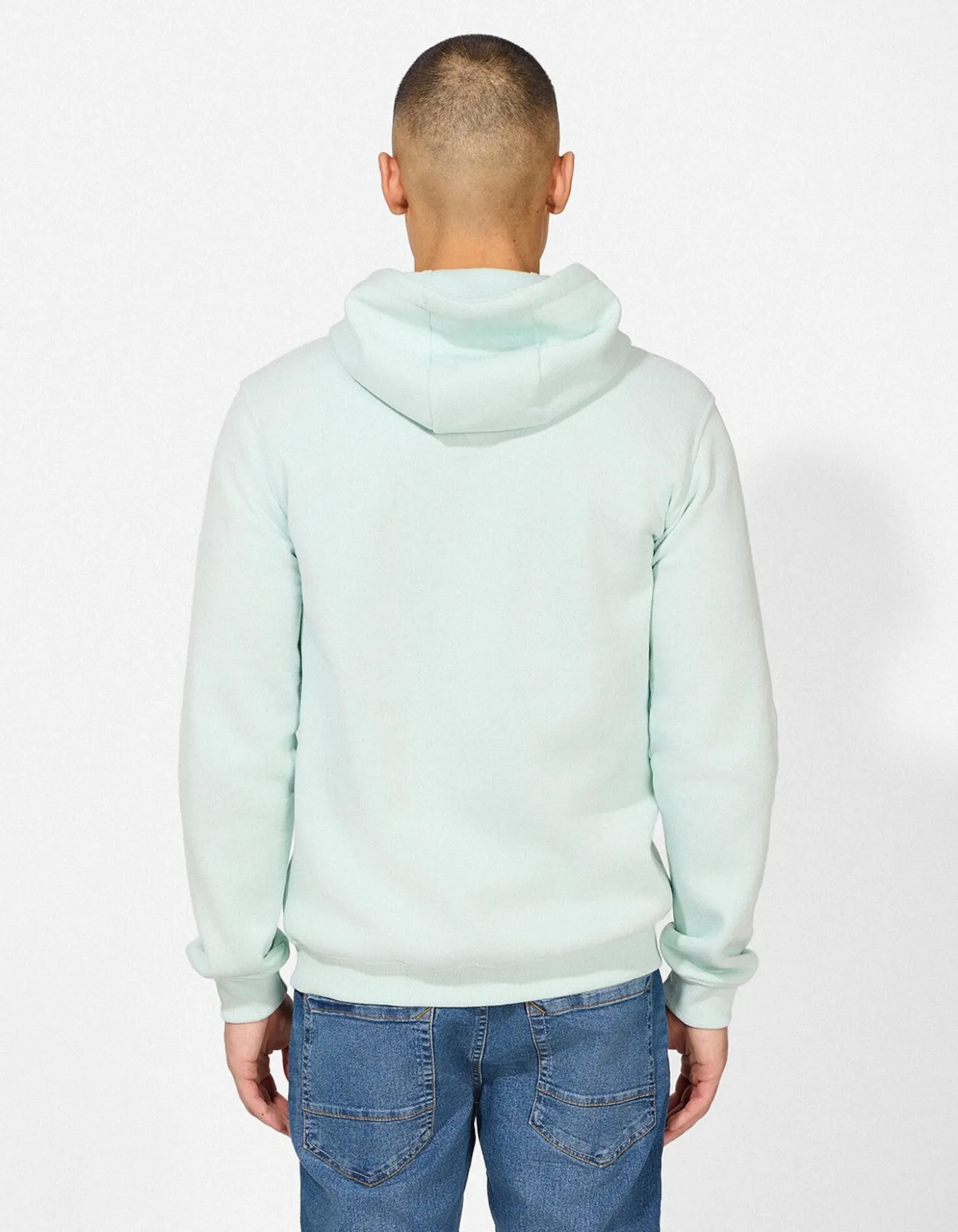 Sweatshirt - Kapuze - hellblau