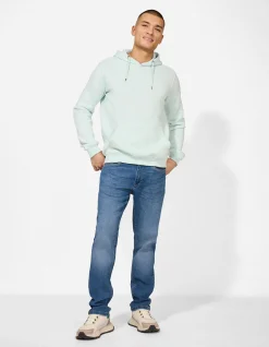 Sweatshirt - Kapuze - hellblau