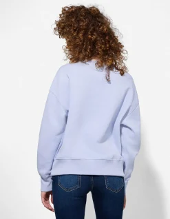 Sweatshirt - Oversized Fit - hellblau
