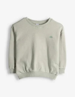 Sweatshirt - Oversized Fit - türkis