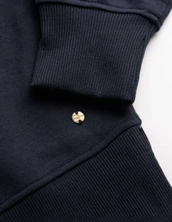 Sweatshirt - Oversized Fit - dunkelblau