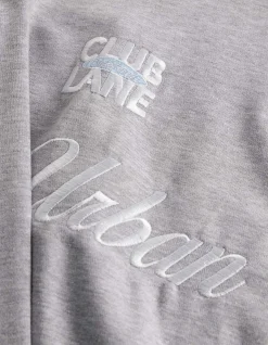 Sweatshirt - Polokragen - grau