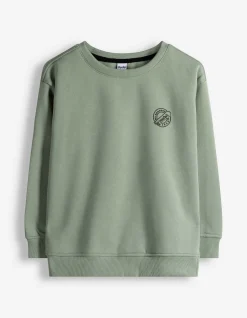 Sweatshirt - Print - grün