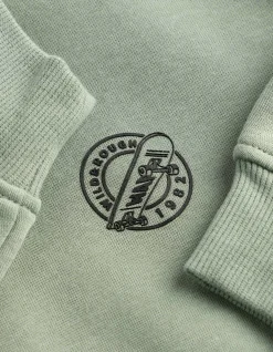 Sweatshirt - Print - grün