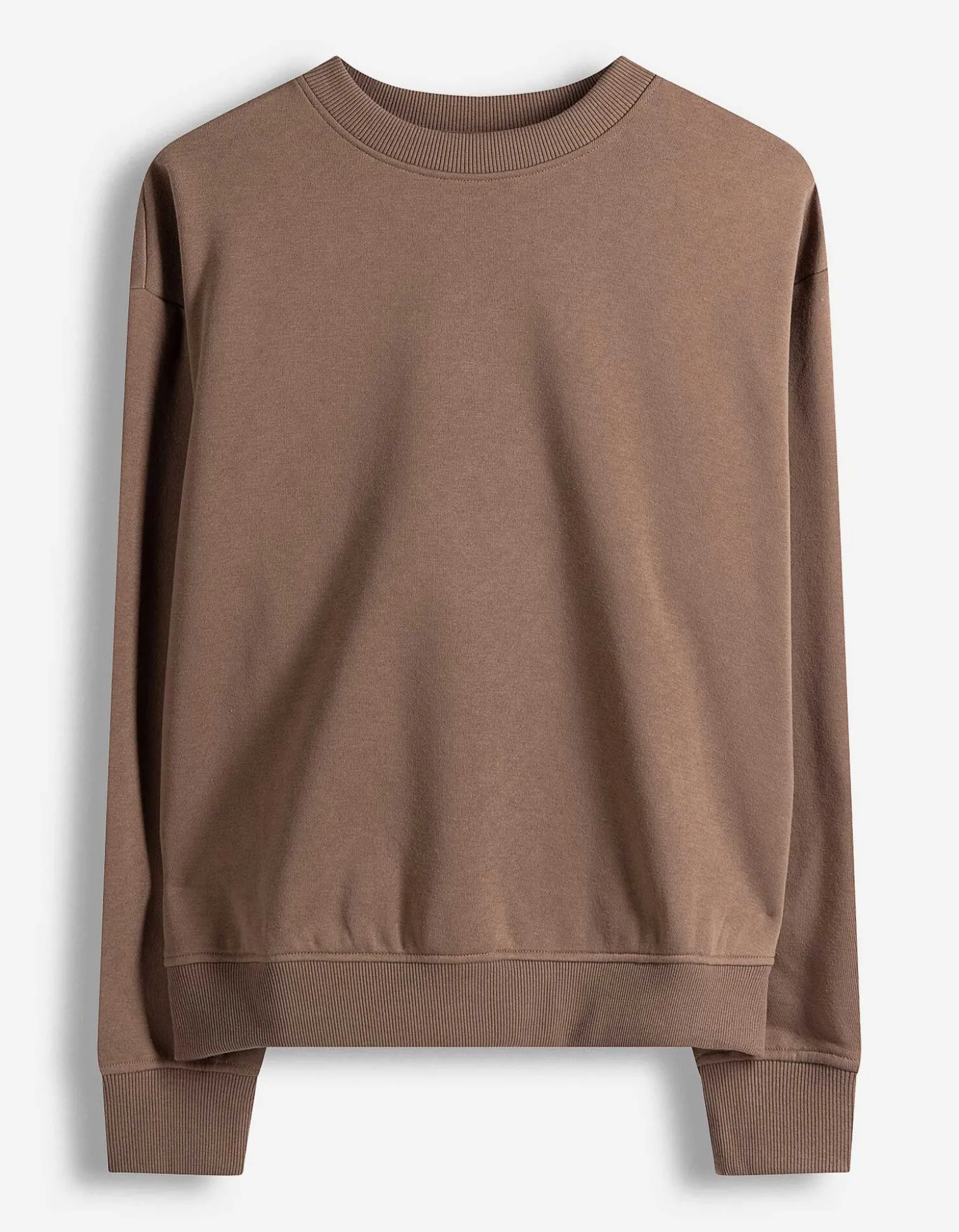 Sweatshirt - Rückenprint - braun