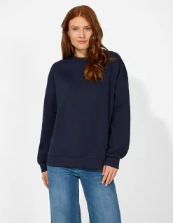 Sweatshirt - Rückenprint - dunkelblau