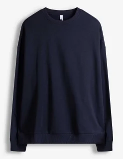 Sweatshirt - Rückenprint - dunkelblau
