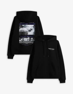 Sweatshirt - Rückenprint - schwarz