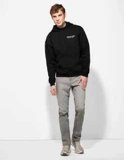 Sweatshirt - Rückenprint - schwarz