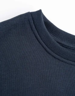 Sweatshirt - Relax Fit - dunkelblau
