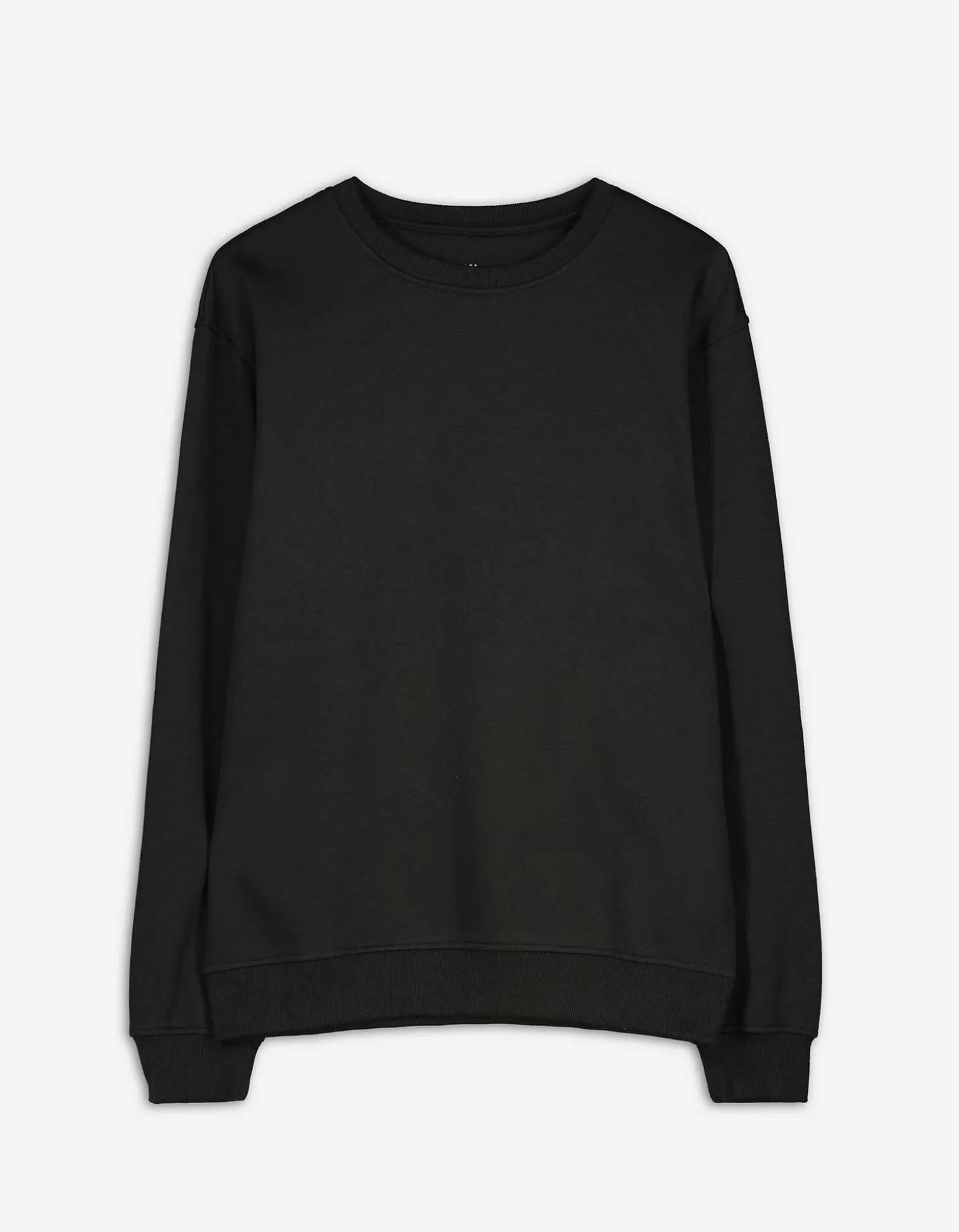 Sweatshirt - Relax Fit - schwarz