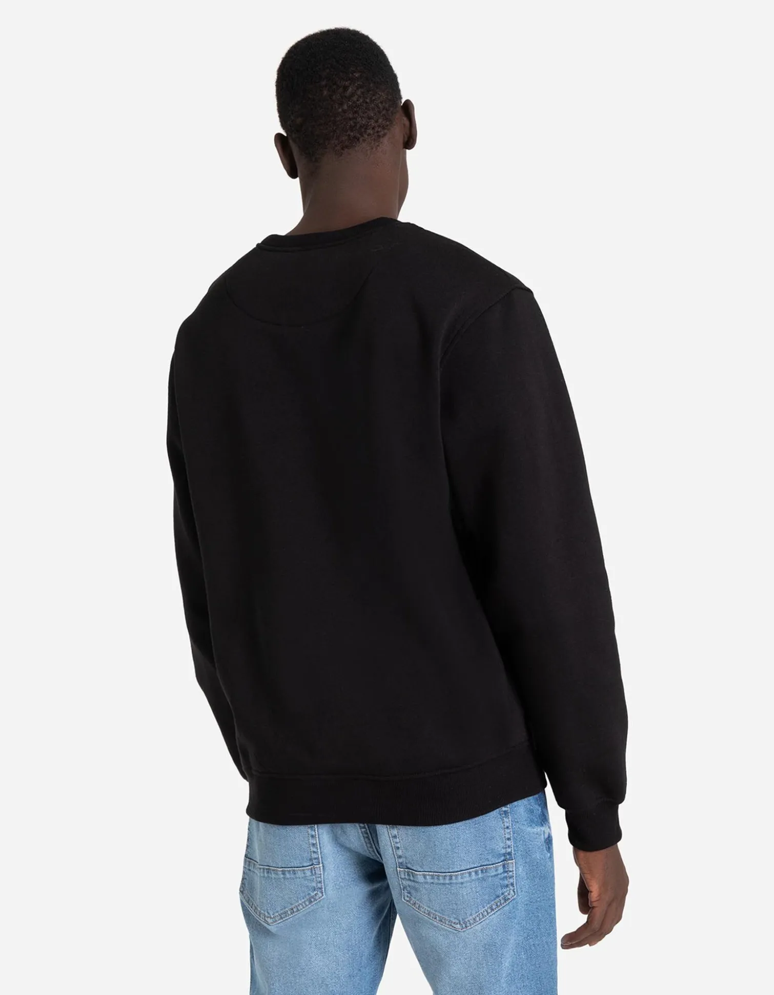 Sweatshirt - Relax Fit - schwarz