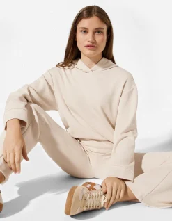 Sweatshirt - Scuba - beige