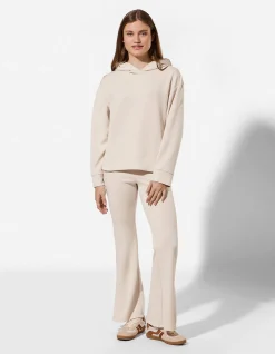 Sweatshirt - Scuba - beige