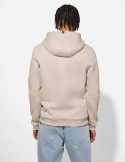 Sweatshirt - Stickerei - beige