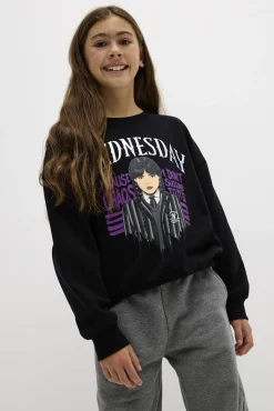 Sweatshirt - Wednesday - schwarz
