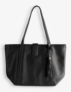 Tasche - Kunstleder - schwarz