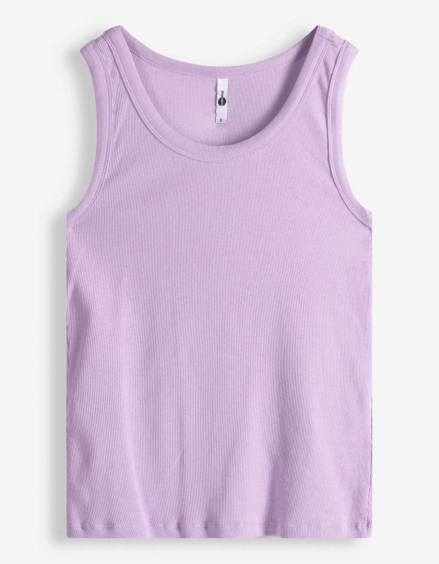 Top - Rippenstruktur - Pink
