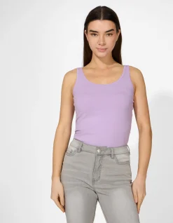 Top - Stretchanteil - Pink