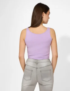 Top - Stretchanteil - Pink