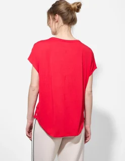 T-Shirt - Atmungsaktiv - rot