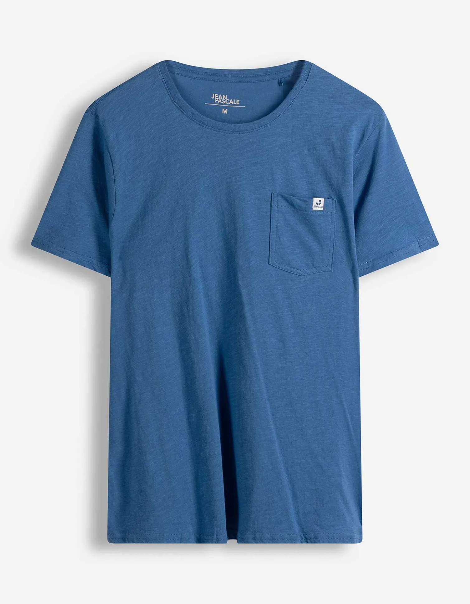 T-Shirt - Brusttasche - blau