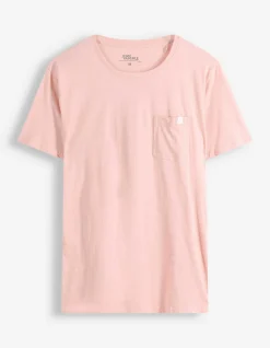 T-Shirt - Brusttasche - rosa