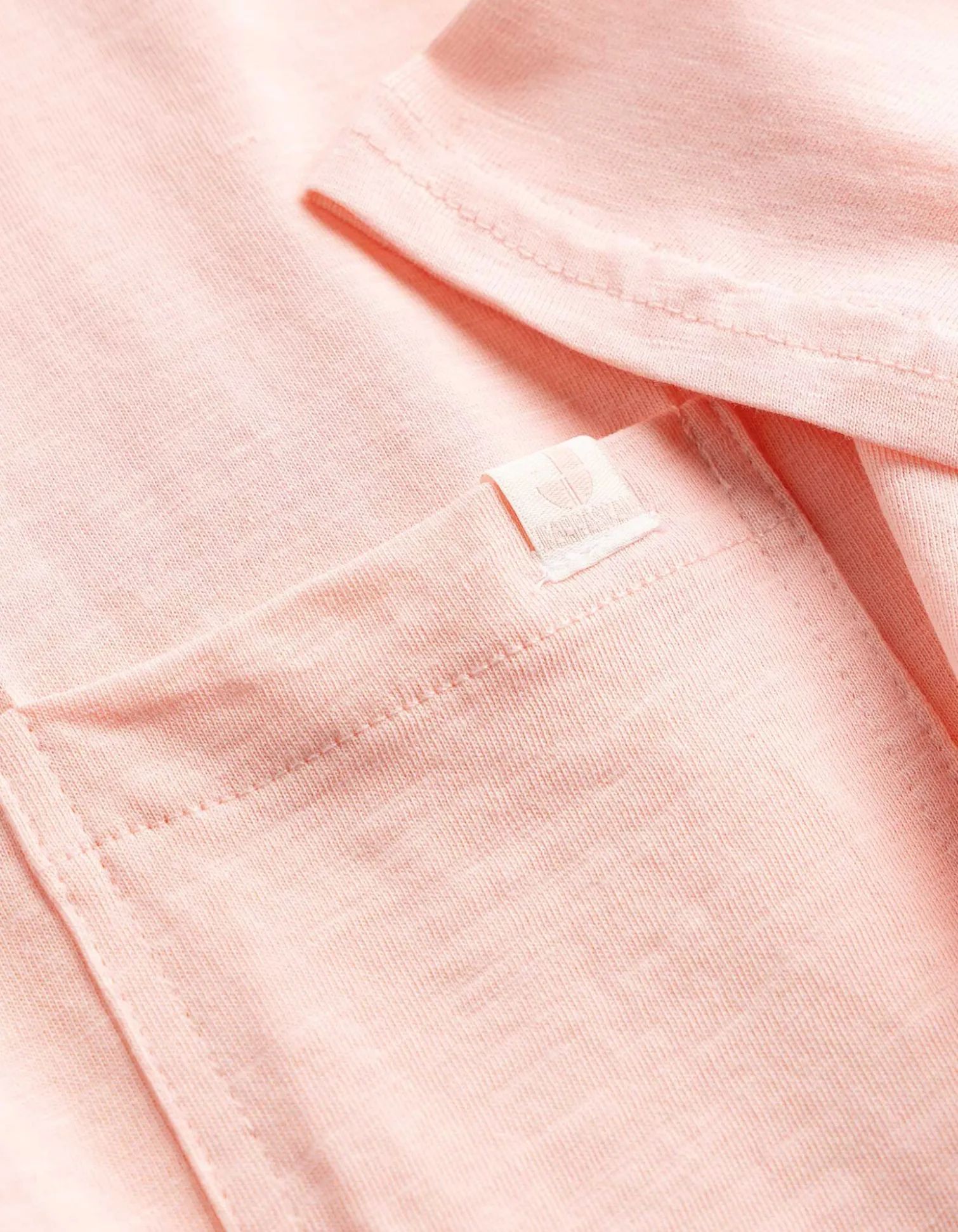 T-Shirt - Brusttasche - rosa