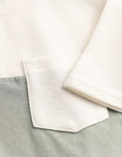 T-Shirt - Color-Blocking - grün