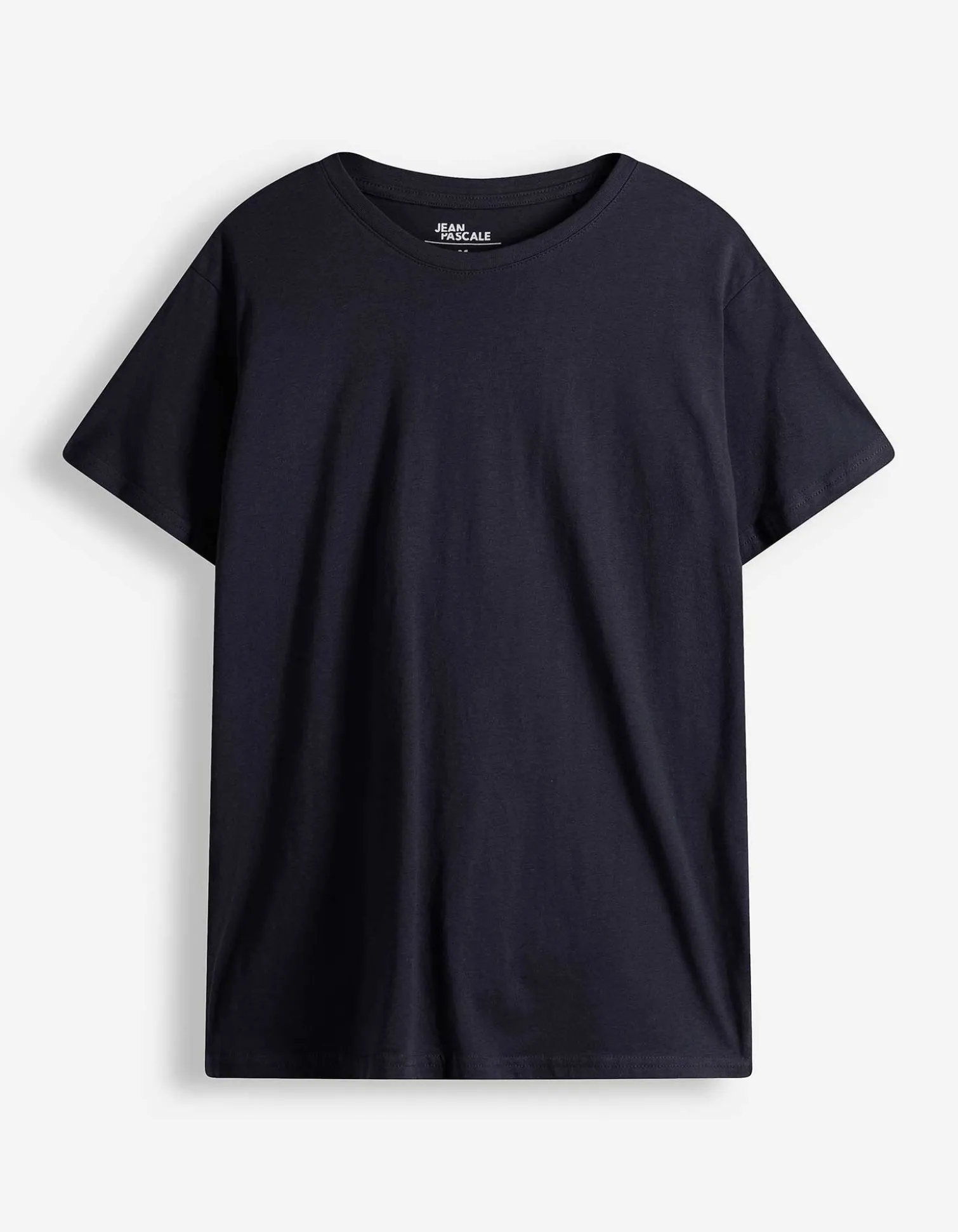 T-Shirt - einfarbig - dunkelblau