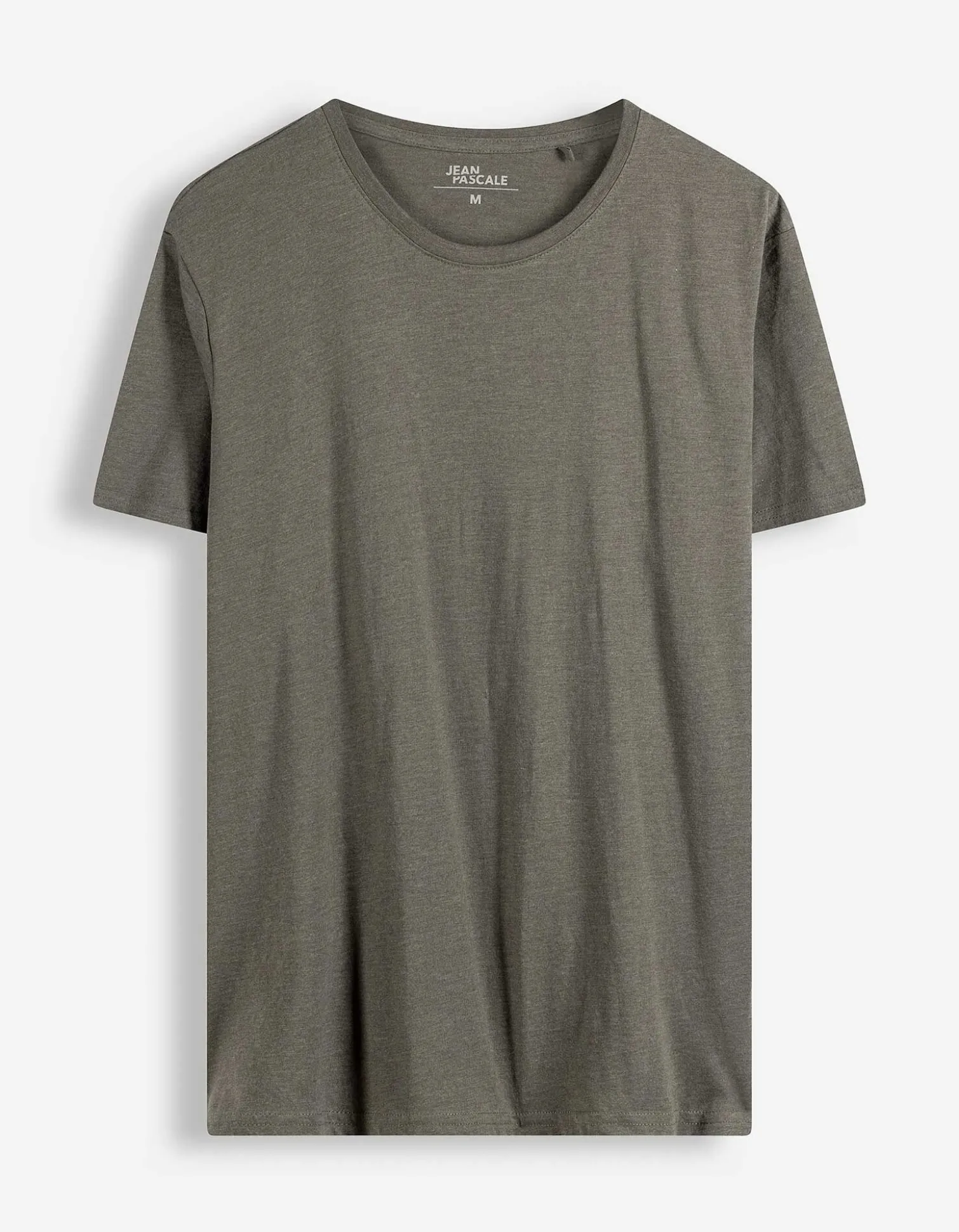 T-Shirt - einfarbig - dunkelgrün