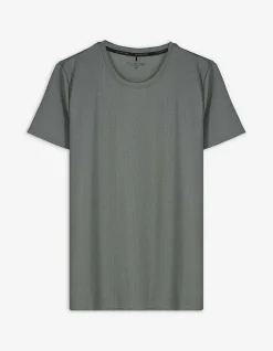 T-Shirt - einfarbig - grau