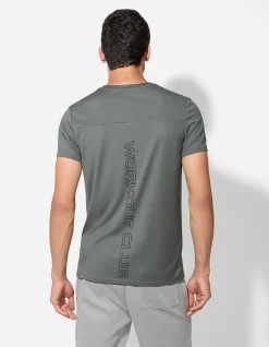T-Shirt - einfarbig - grau