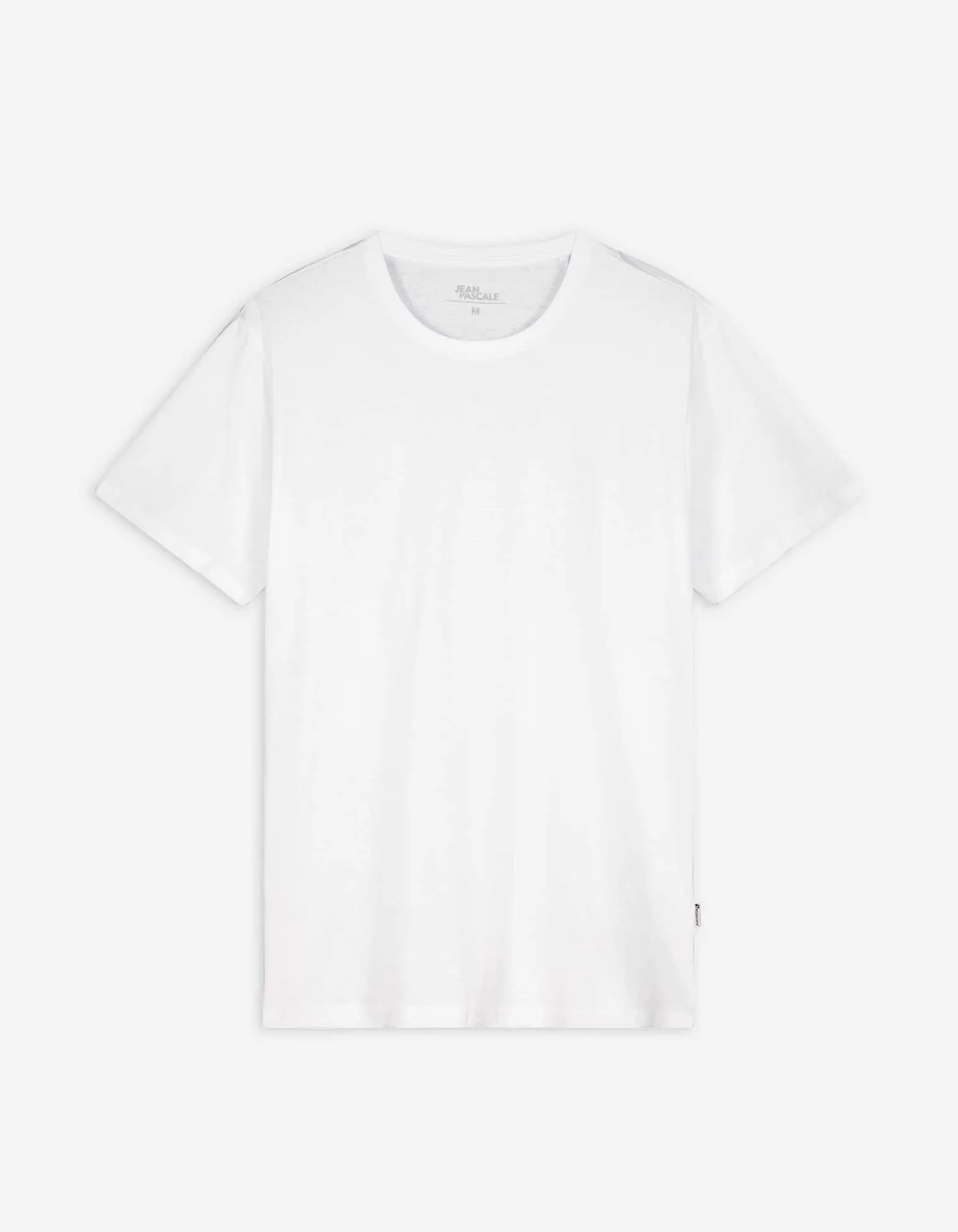 T-Shirt - einfarbig - weiß