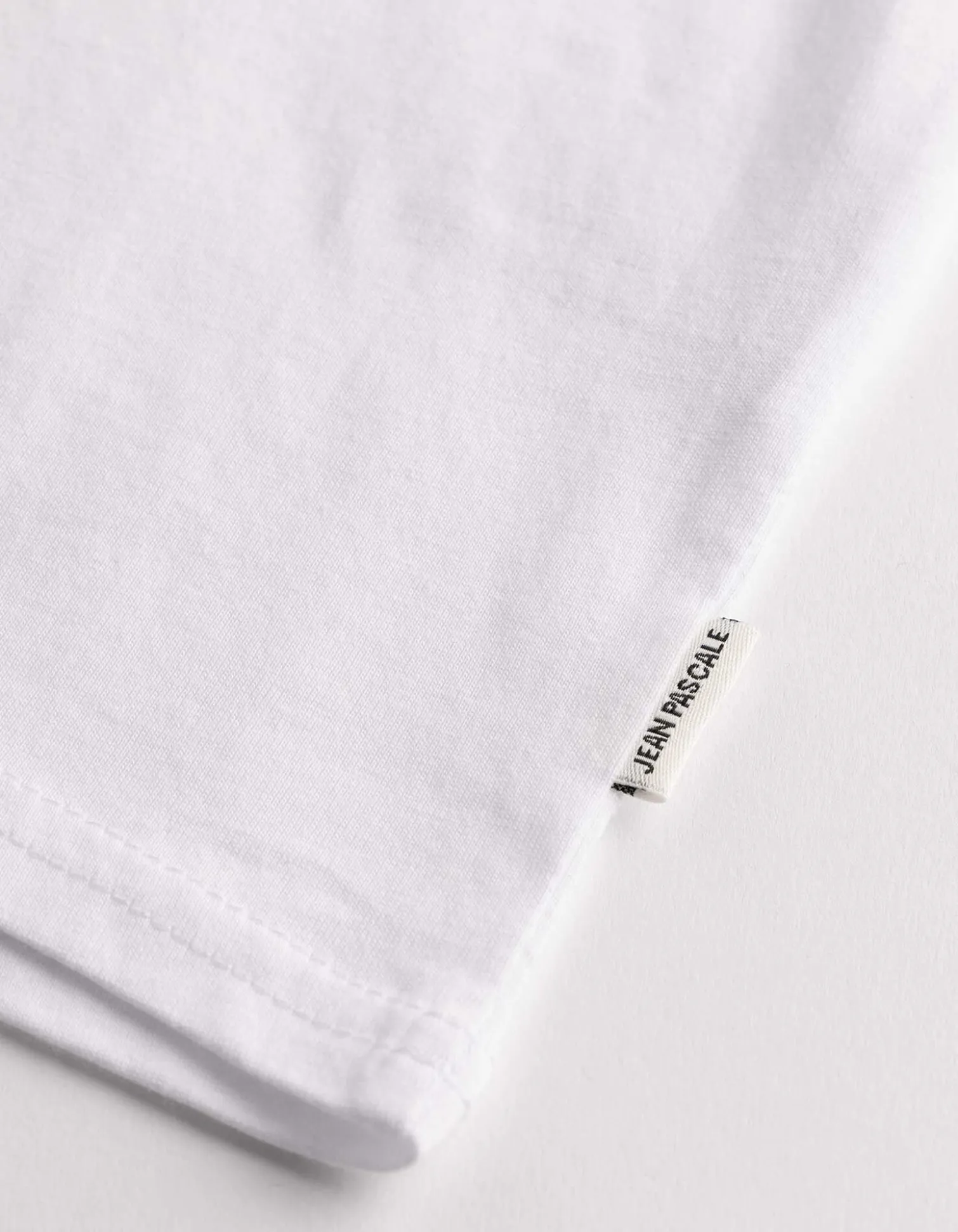 T-Shirt - einfarbig - weiß