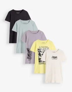 T-Shirt - 5er-Pack