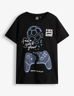 T-Shirt - Fifa E - schwarz