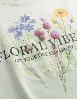 T-Shirt - Frontprint - grün