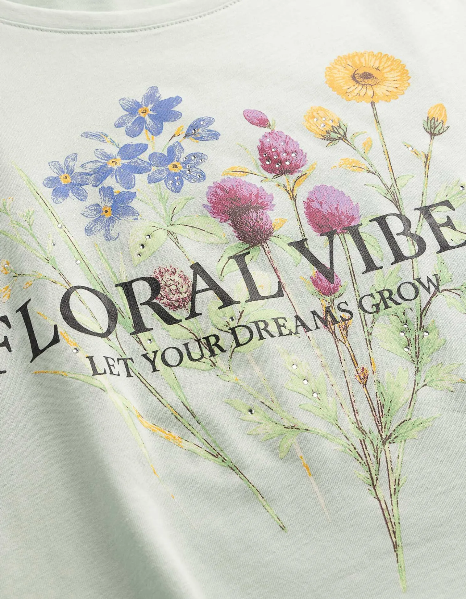 T-Shirt - Frontprint - grün