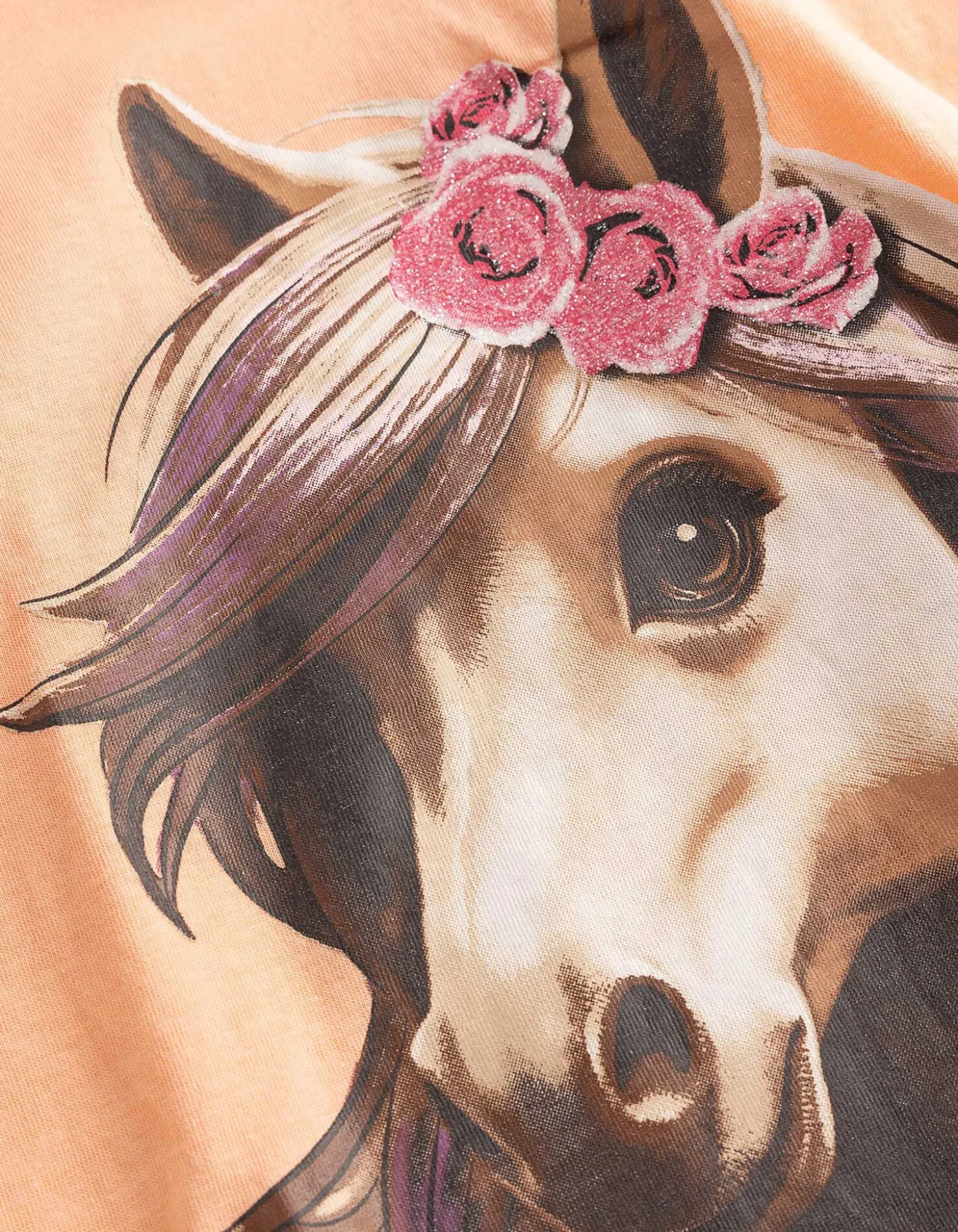 T-Shirt - Frontprint - orange