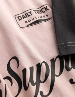 T-Shirt - Frontprint - rosa