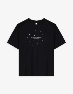 T-Shirt - Frontprint - schwarz