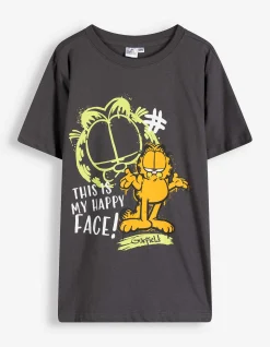 T-Shirt - Garfield - dunkelgrau